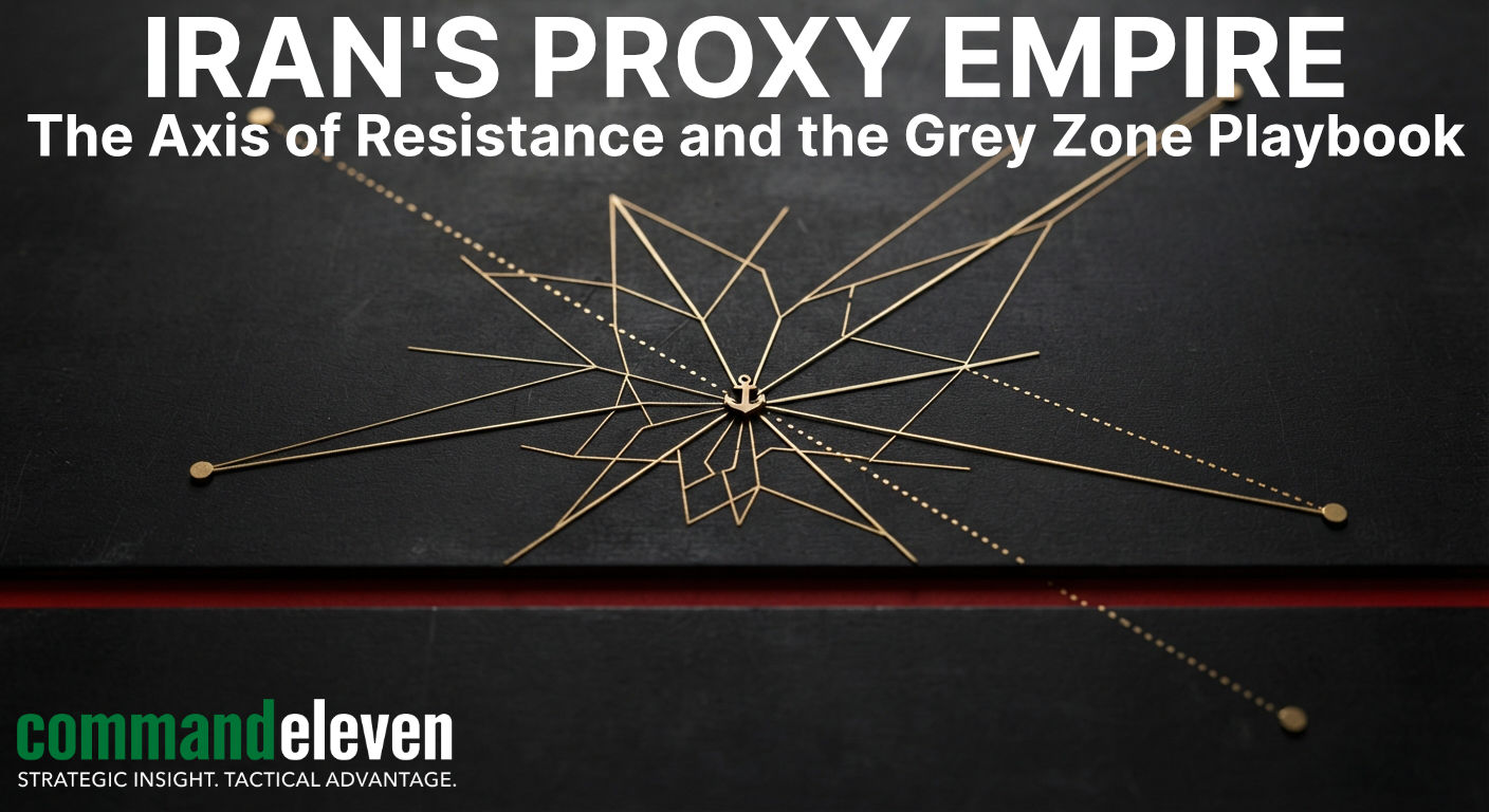 Iran's Proxy Empire: The Axis of Resistance and the Grey Zone Playbook