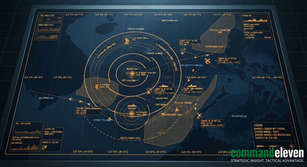 South China Sea Surveillance Networks