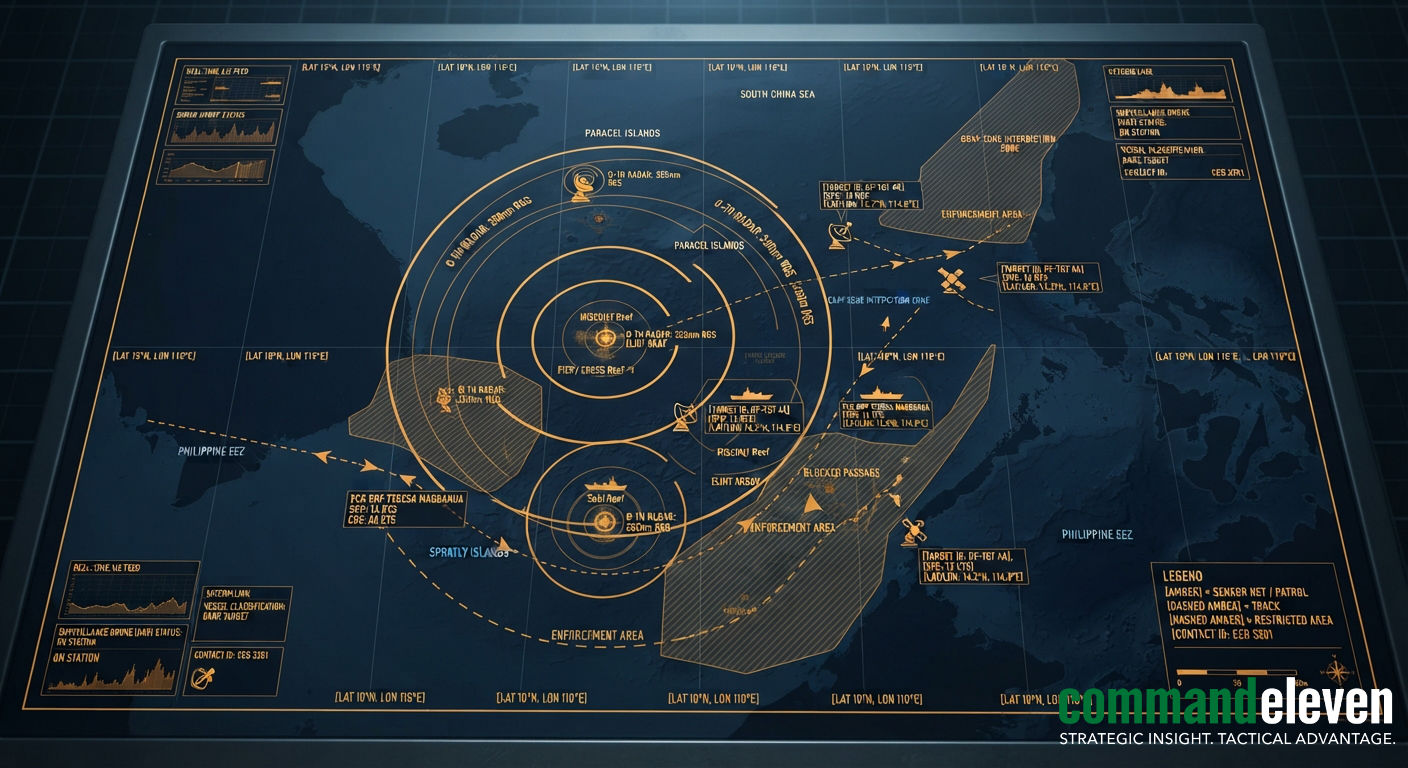 South China Sea Surveillance Networks