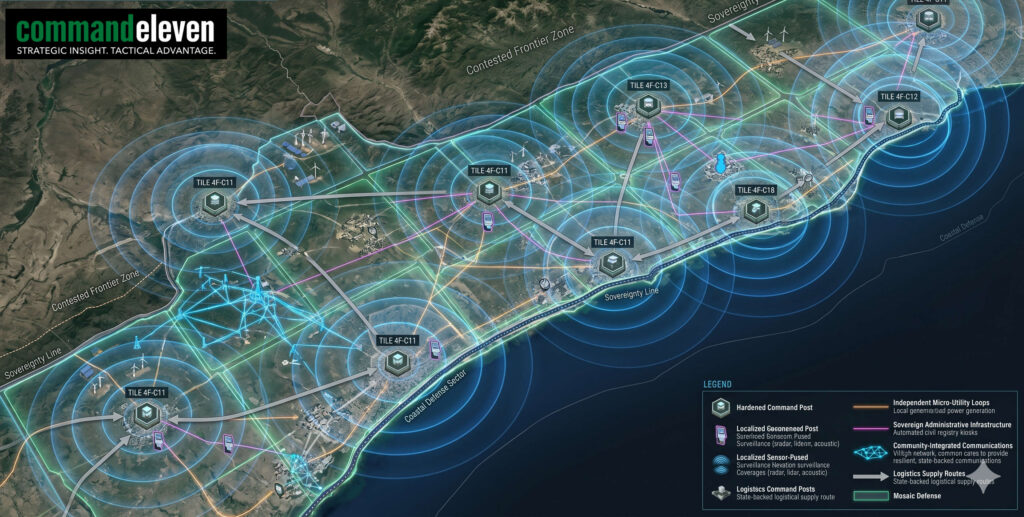 The CommandEleven Mosaic Defense Architecture and Cable Hardening