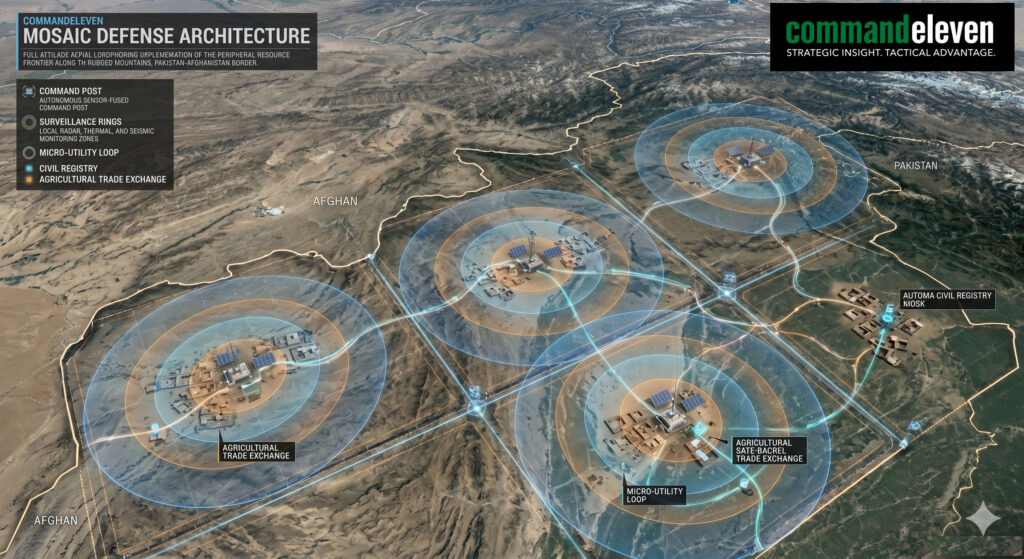 The CommandEleven Mosaic Defense Architecture and Spatial Hardening