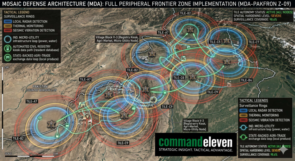 The Mosaic Defense Architecture and Spatial Hardening