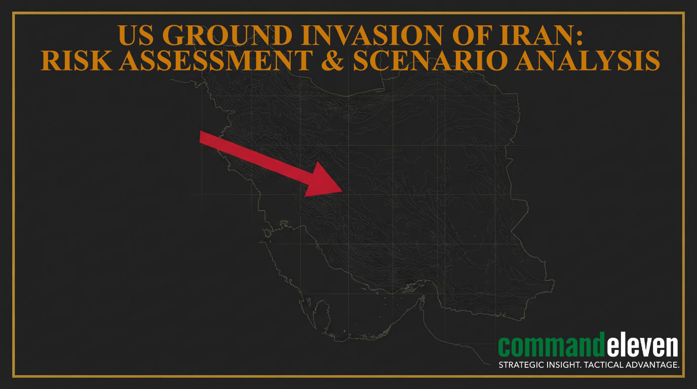 US Ground Invasion of Iran - Risk Assessment & Scenario Analysis