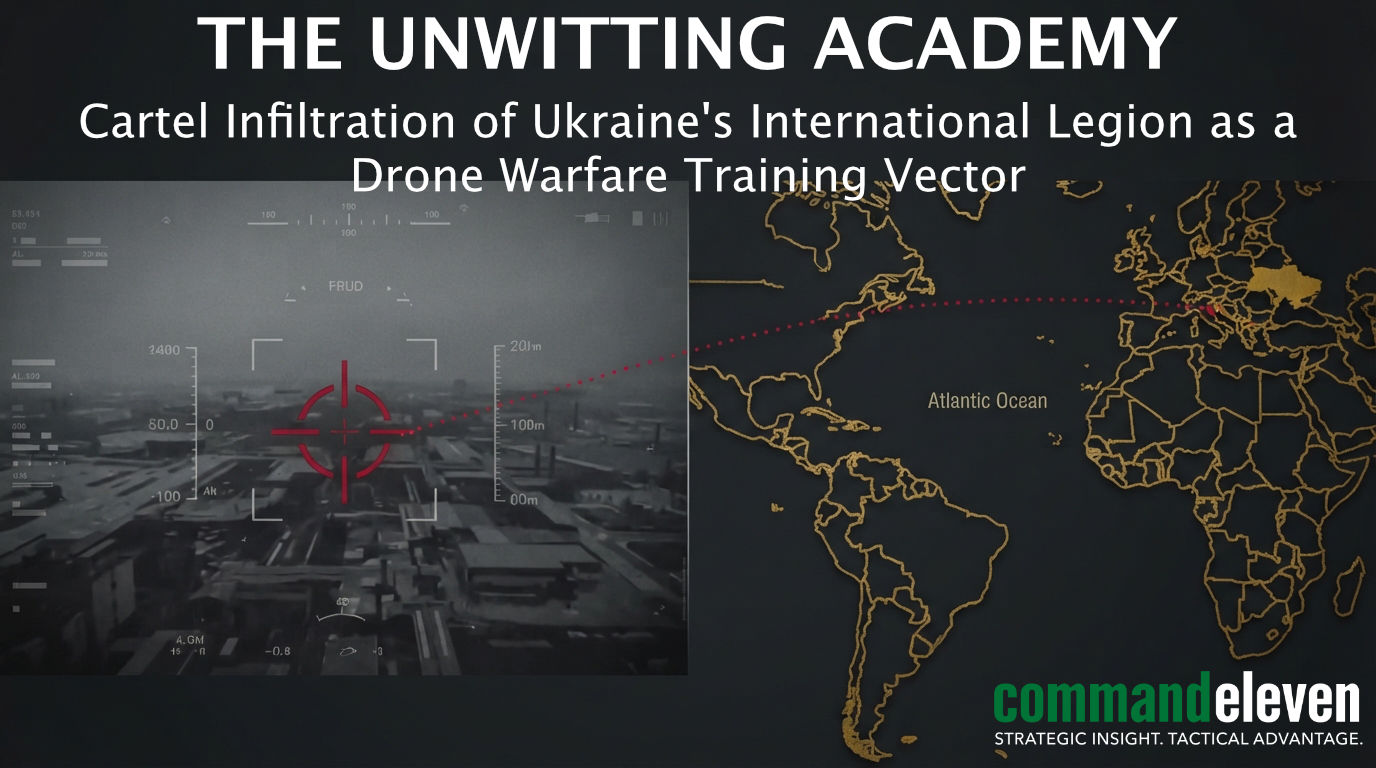 Ukraine International Legion Cartel Drone Training Infiltration