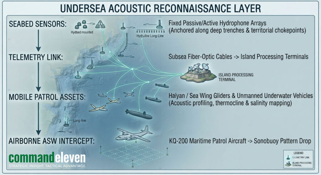 Undersea Acoustic Reconnaissance Layer