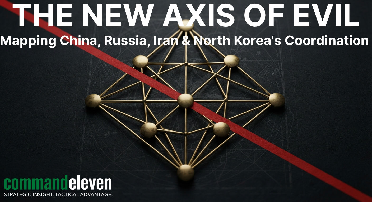 The New Axis of Evil: Mapping China, Russia, Iran & North Korea's Coordination