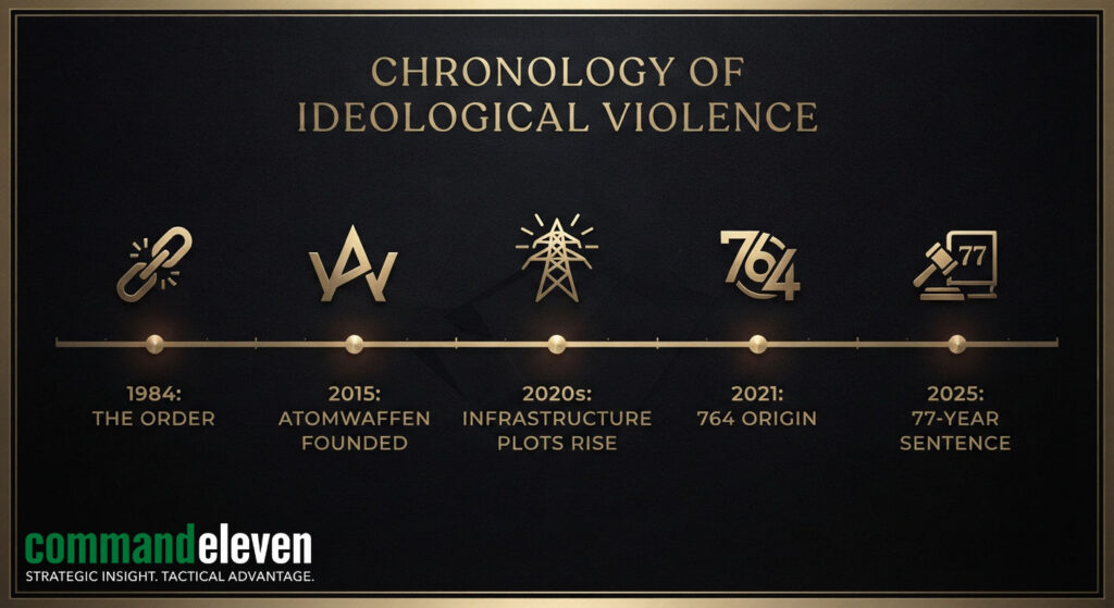 Right-Wing Accelerationism and 764 Timeline