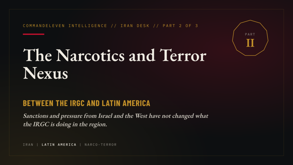 The Narcotics and Terror Nexus Between the IRGC and Latin America – Part 2