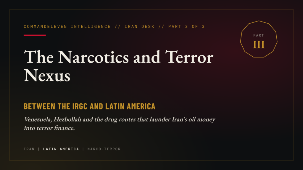 The Narcotics and Terror Nexus Between the IRGC and Latin America – Part 3