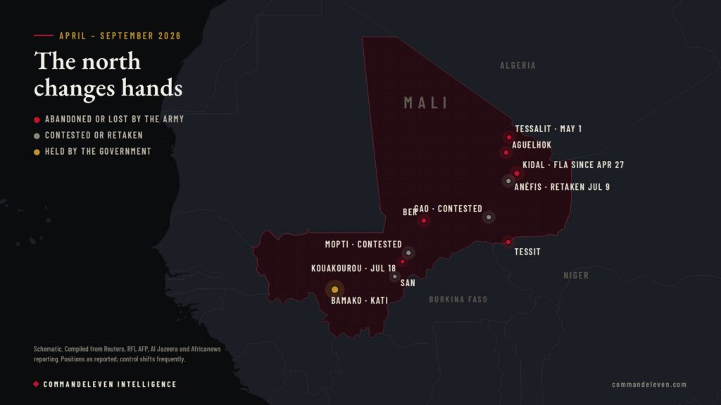 Mali Siege That Held - North Map