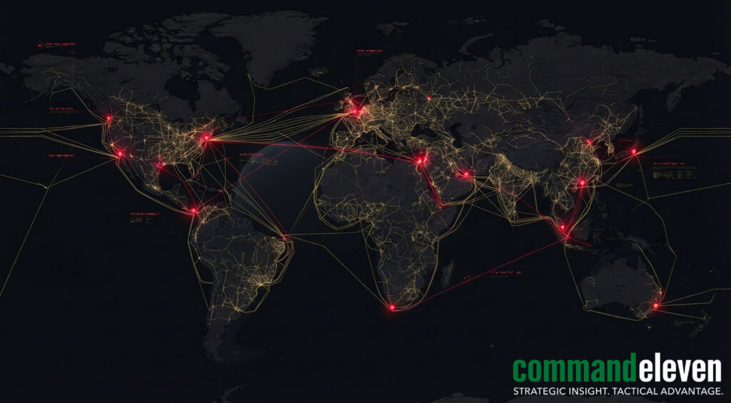 Cognitive Warfare Infrastructure Analysis - Data Chokepoints & Subsea Cables