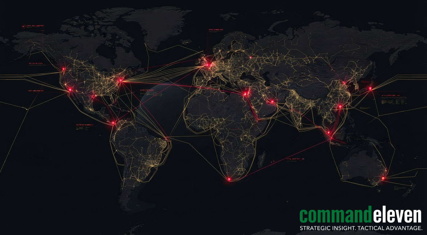 Cognitive Warfare Infrastructure Analysis - Data Chokepoints & Subsea Cables