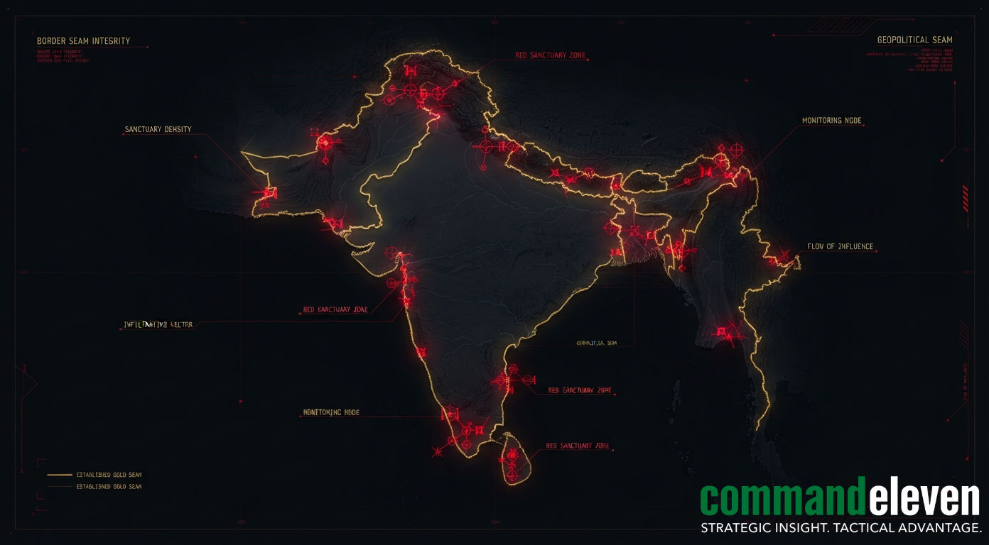 Indian Subcontinent Regional Security Seams - Border Vulnerability Audit