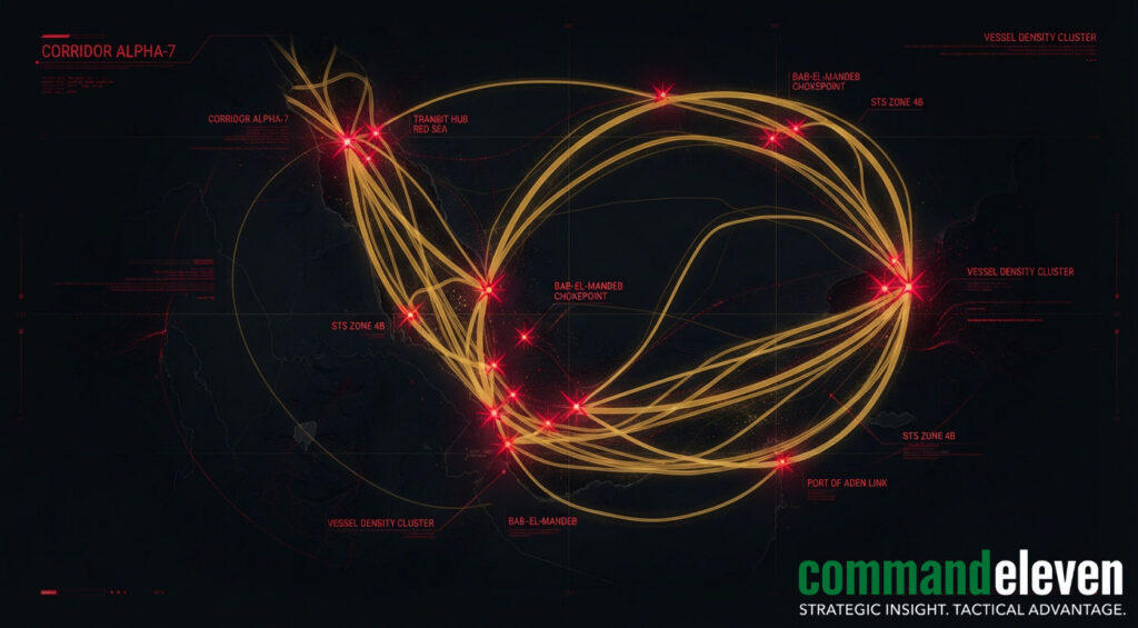 Technical Audit of IRGC Transshipment Corridors - Red Sea & Bab-el-Mandeb Axes